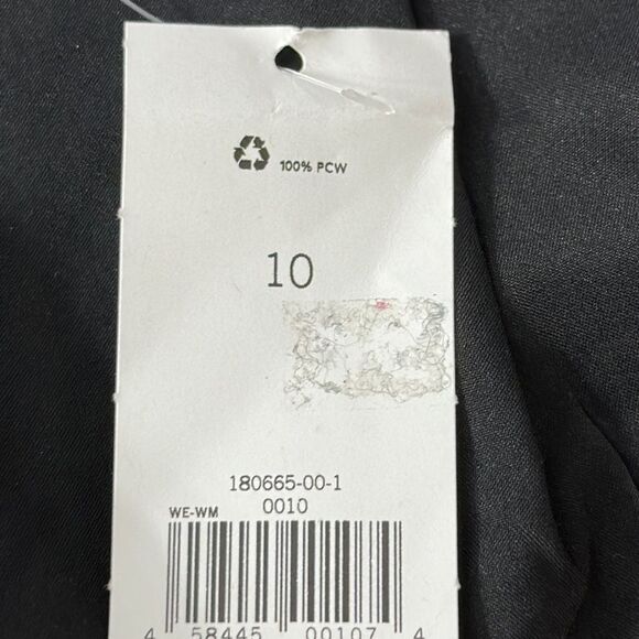 Banana Republic Black Skirt Size 10 Textured NWT - Picture 8 of 9